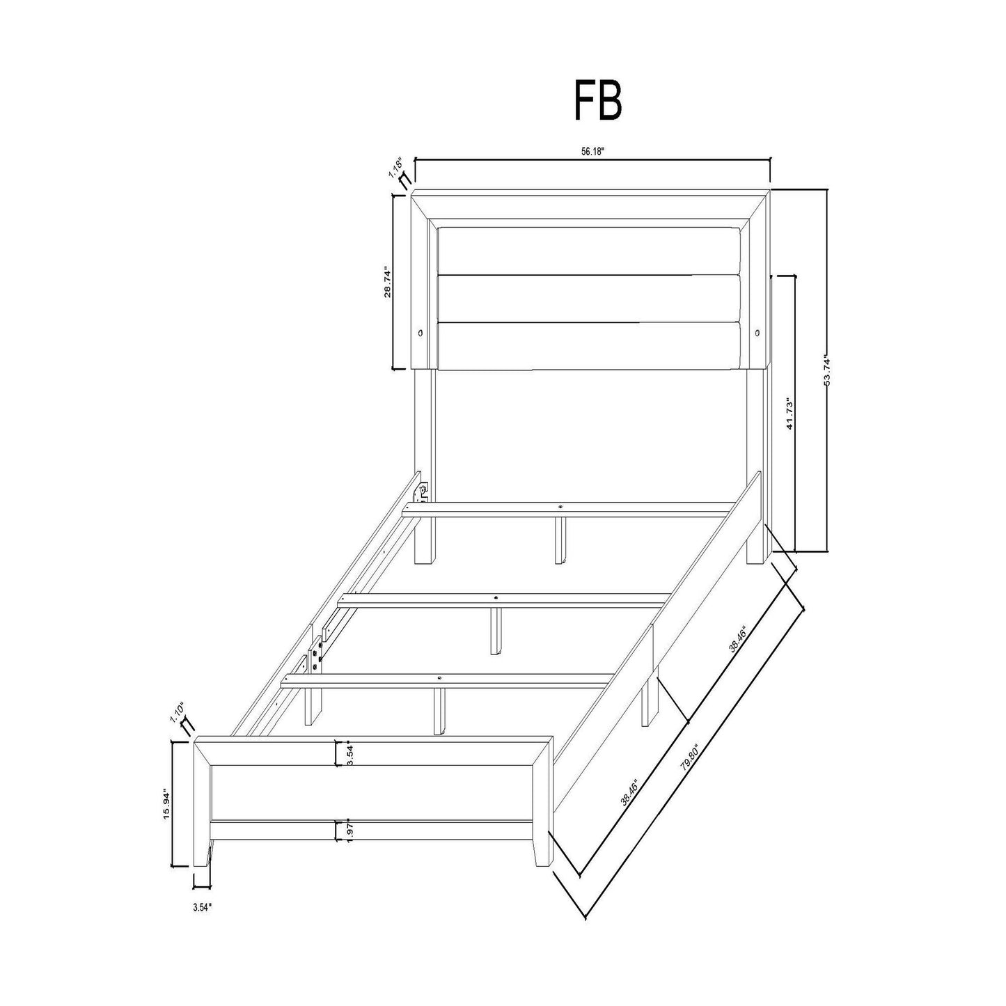 Omoda - Bed With LED - The Sleep Loft - Online Mattress Showroom NYC