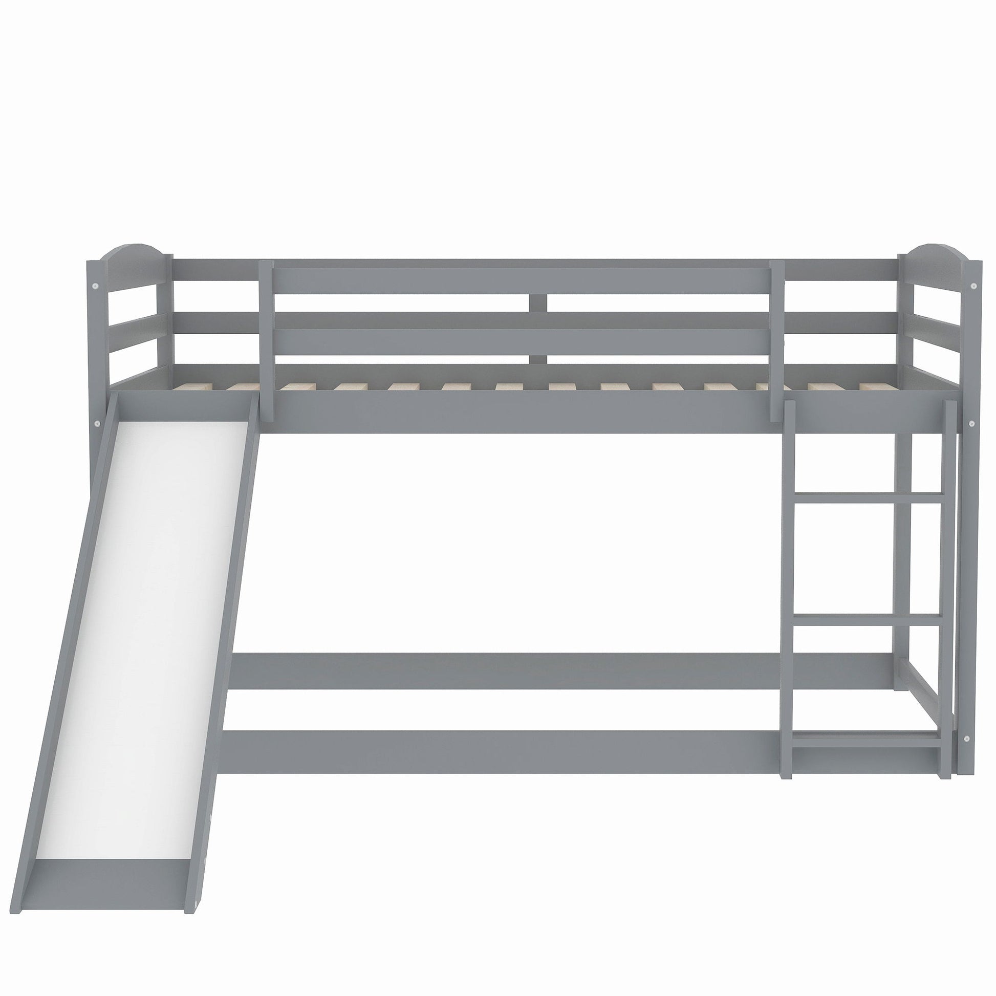 Durable Bunk Bed With Convertible Slide And Ladder - The Sleep Loft - Online Mattress Showroom NYC