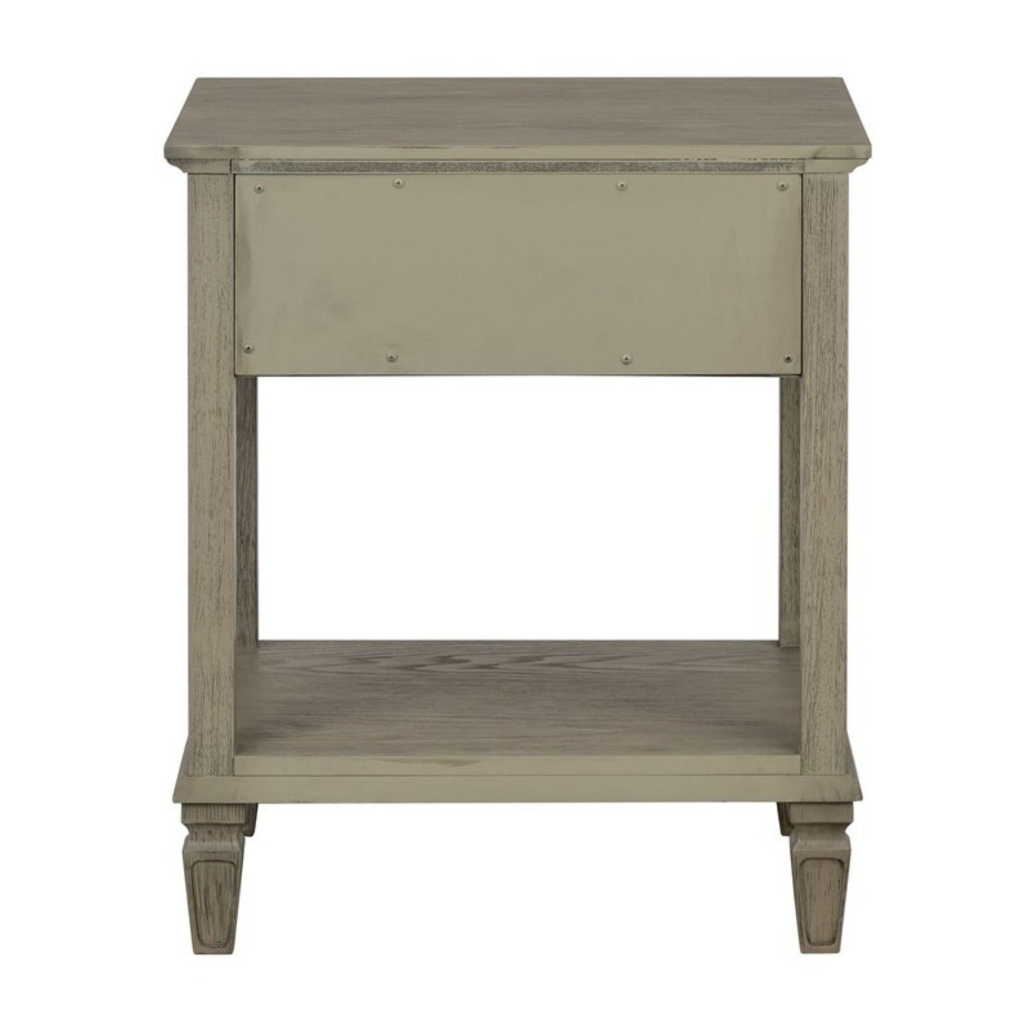 Victoria - Bedside Table With Drawer And Shelf - The Sleep Loft - Online Mattress Showroom NYC