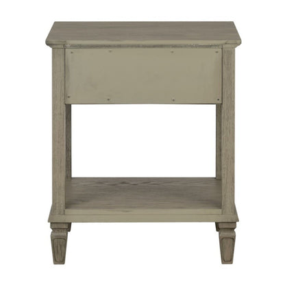 Victoria - Bedside Table With Drawer And Shelf - The Sleep Loft - Online Mattress Showroom NYC