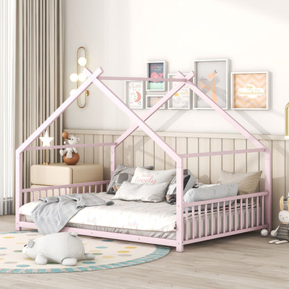 Metal House Bed - The Sleep Loft - Online Mattress Showroom NYC