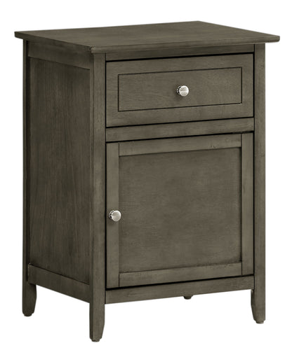 1 Drawer / 1 Door Nightstand - The Sleep Loft - Online Mattress Showroom NYC