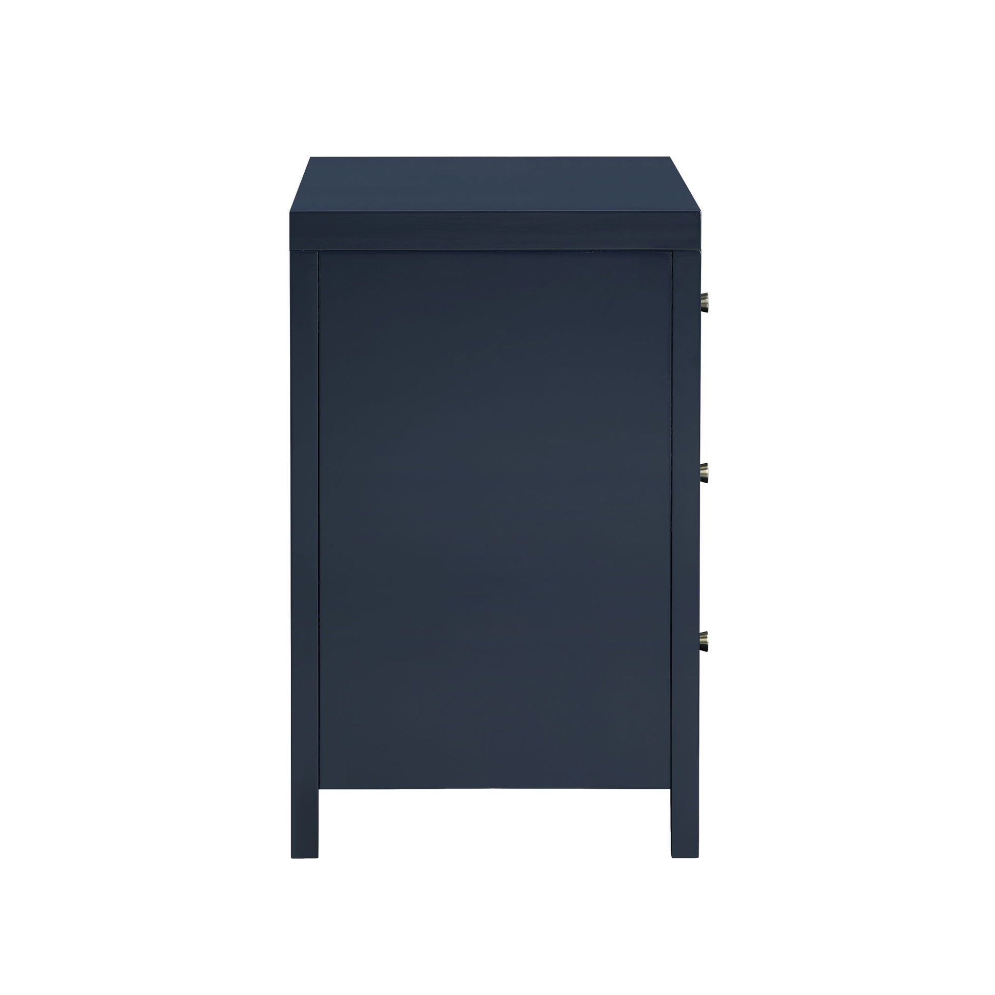 Nevarre - 3 Drawer Nightstand - The Sleep Loft - Online Mattress Showroom NYC