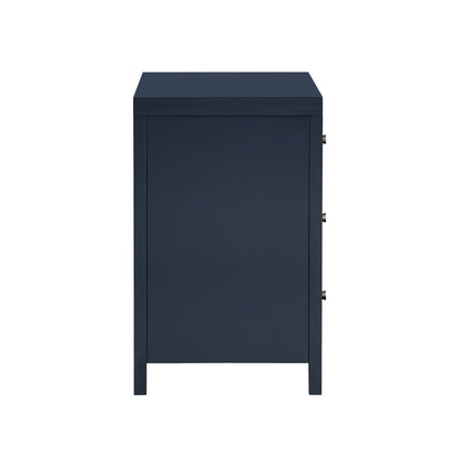 Nevarre - 3 Drawer Nightstand - The Sleep Loft - Online Mattress Showroom NYC