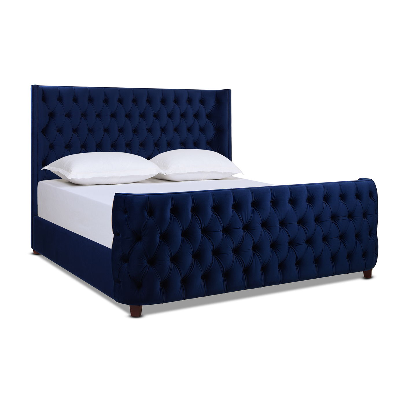 Brooklyn - Tufted Panel Bed Headboard And Footboard Set - The Sleep Loft - Online Mattress Showroom NYC