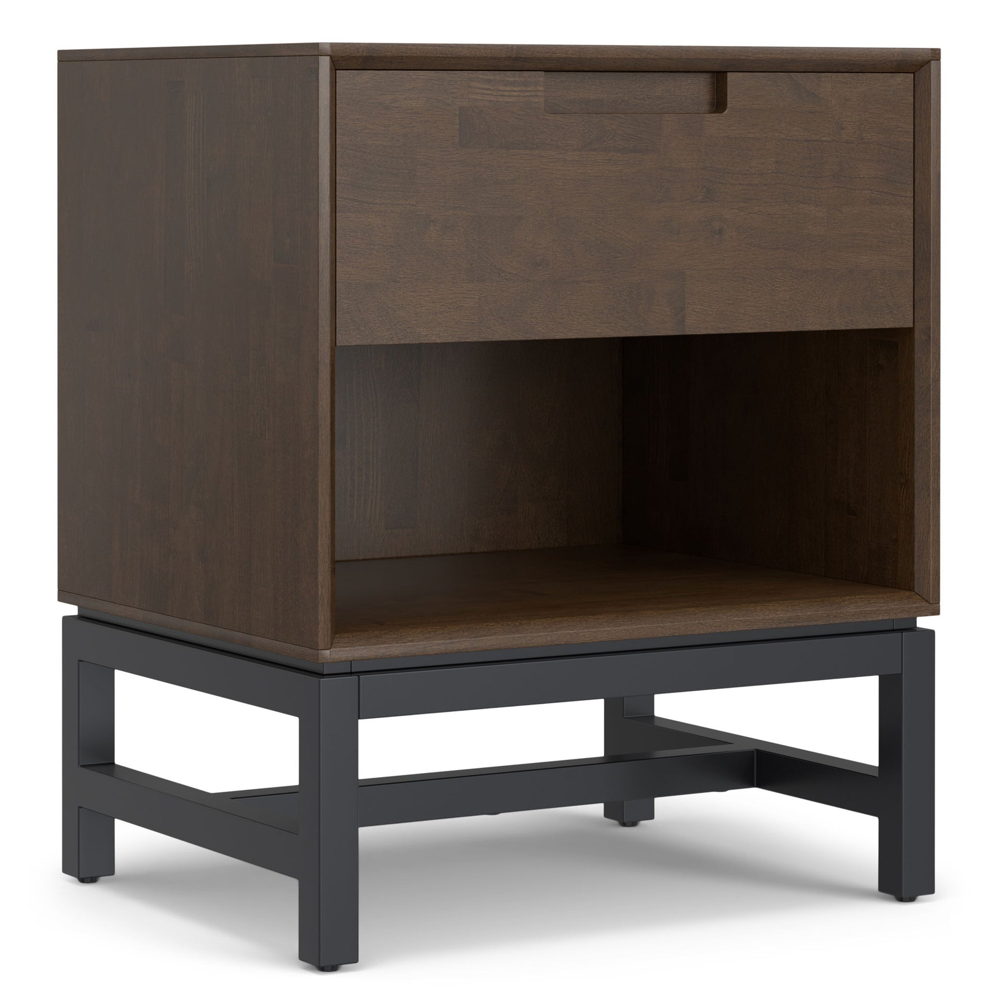 Banting - Nightstand - Walnut Brown - The Sleep Loft - Online Mattress Showroom NYC