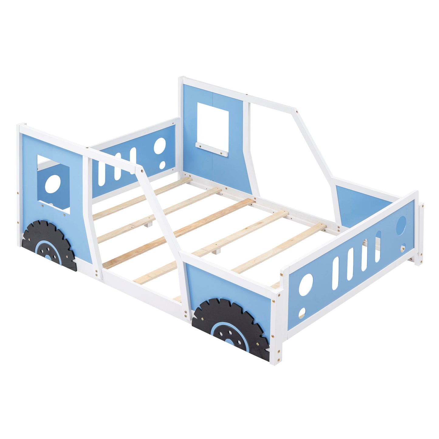Classic Car Shaped Platform Bed With Wheels - The Sleep Loft - Online Mattress Showroom NYC