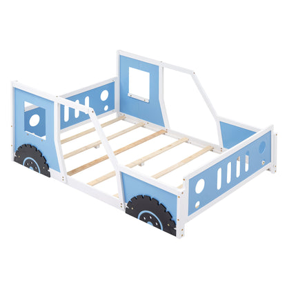 Classic Car Shaped Platform Bed With Wheels - The Sleep Loft - Online Mattress Showroom NYC