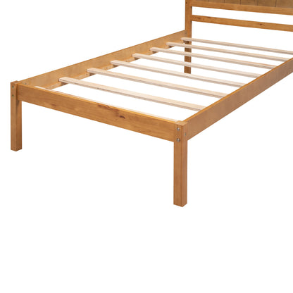 Platform Bed Frame With Headboard - The Sleep Loft - Online Mattress Showroom NYC