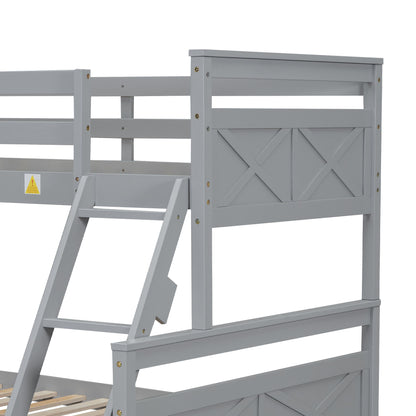 Bunk Bed With Ladder And Safety Guardrail - The Sleep Loft - Online Mattress Showroom NYC
