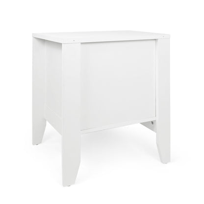 Cleary - Contemporary Nightstand With Drawer - The Sleep Loft - Online Mattress Showroom NYC