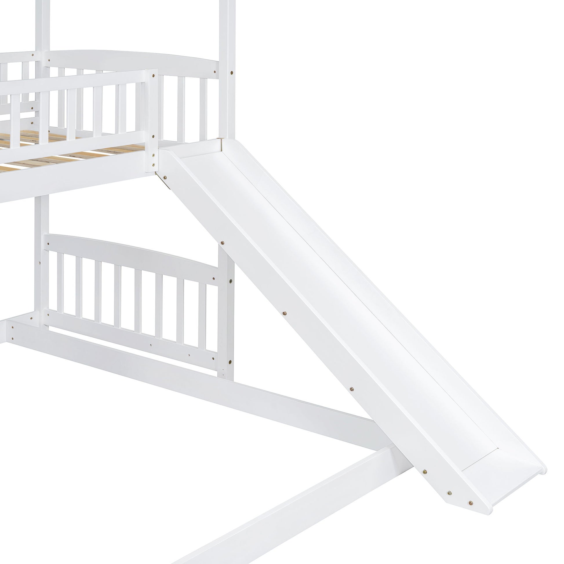 House Bunk Bed With Slide - The Sleep Loft - Online Mattress Showroom NYC