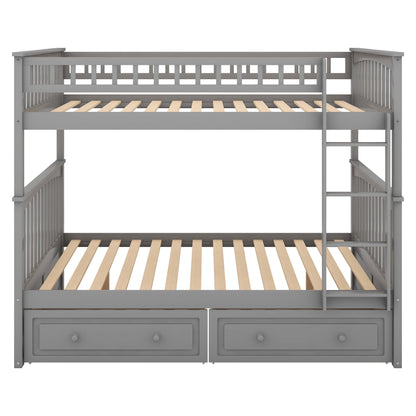 Bunk Bed With Drawers, Convertible Design - The Sleep Loft - Online Mattress Showroom NYC