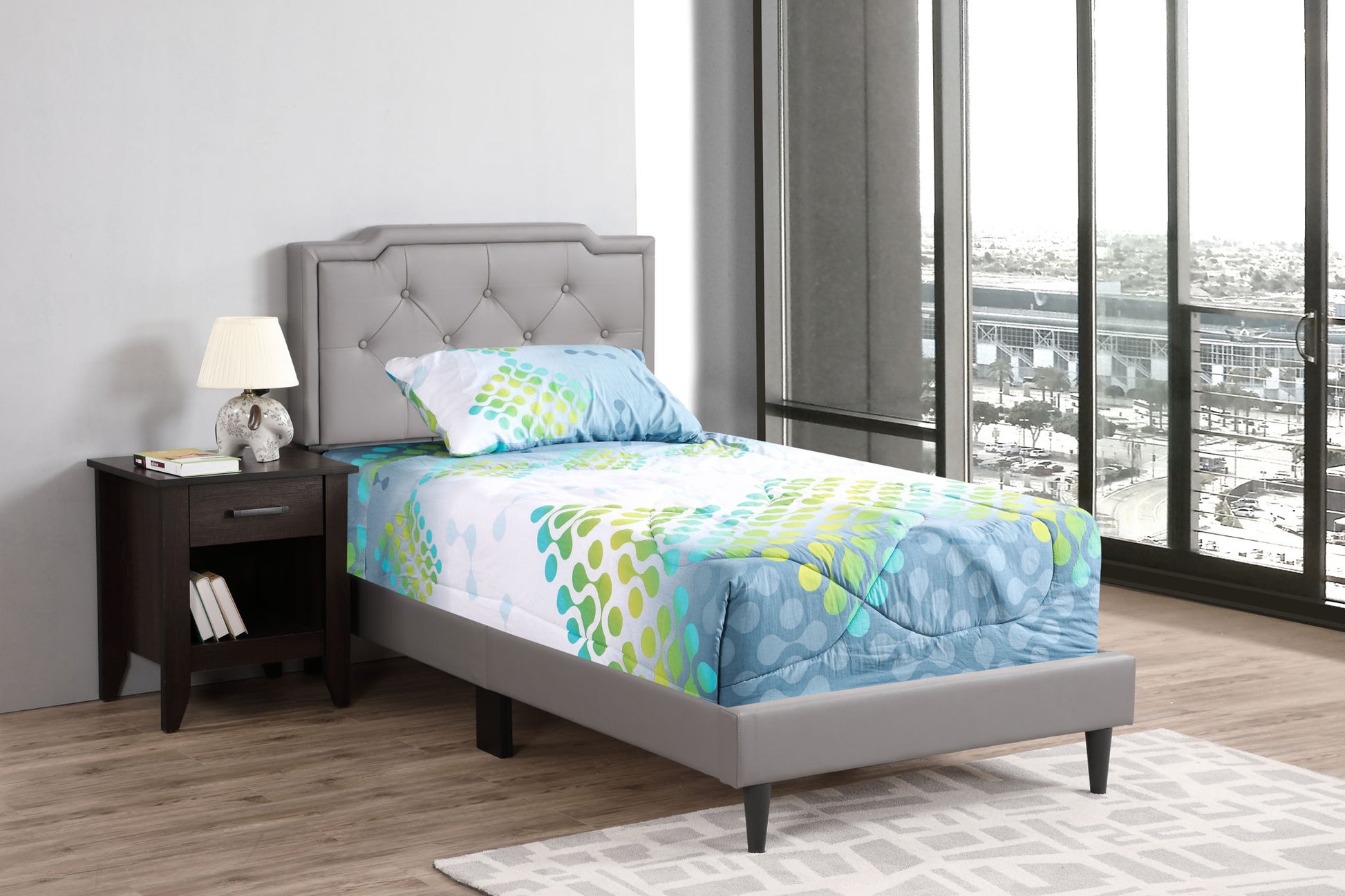 Button Tufted Bed Charming For Cozy Spaces - The Sleep Loft - Online Mattress Showroom NYC