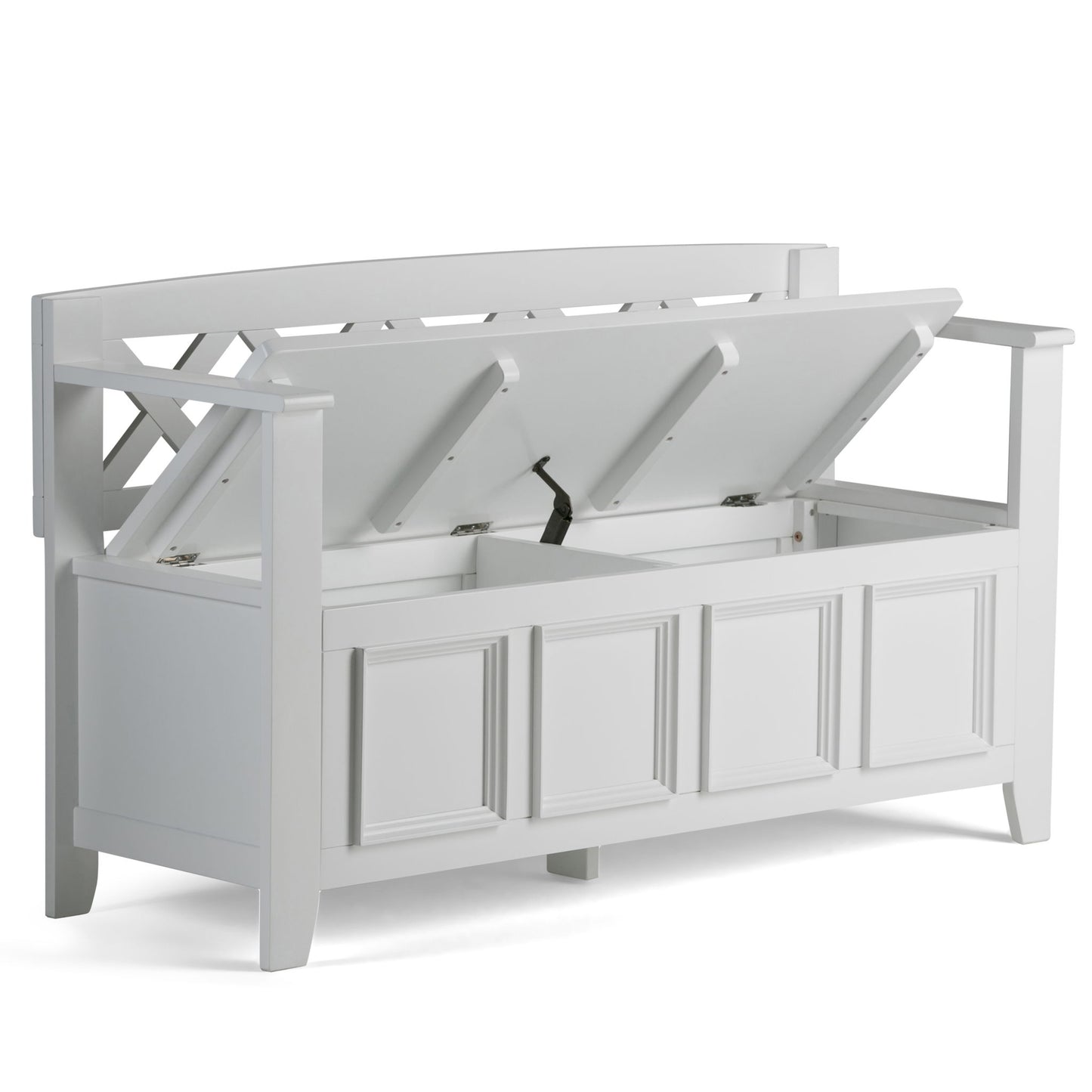 Amherst - Handcrafted Entryway Storage Bench - The Sleep Loft - Online Mattress Showroom NYC