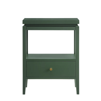 Olana -1 Drawer Nightstand With Floating Top Design - The Sleep Loft - Online Mattress Showroom NYC