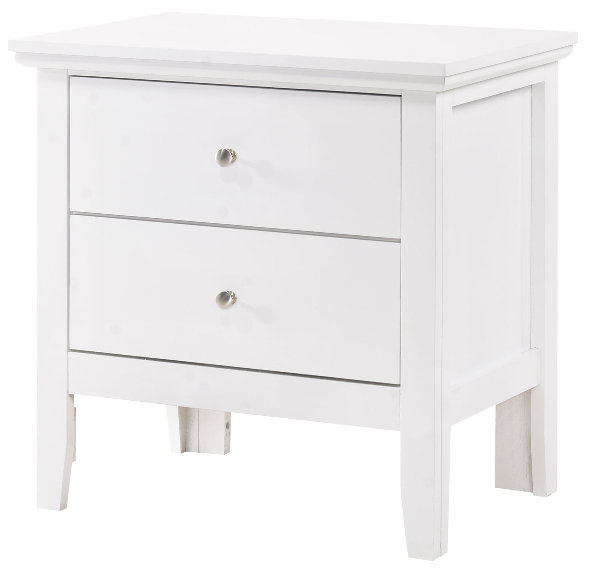 English Dovetailed Drawers Nightstand - The Sleep Loft - Online Mattress Showroom NYC