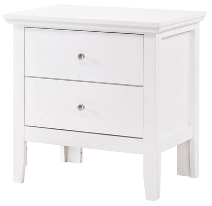 English Dovetailed Drawers Nightstand - The Sleep Loft - Online Mattress Showroom NYC