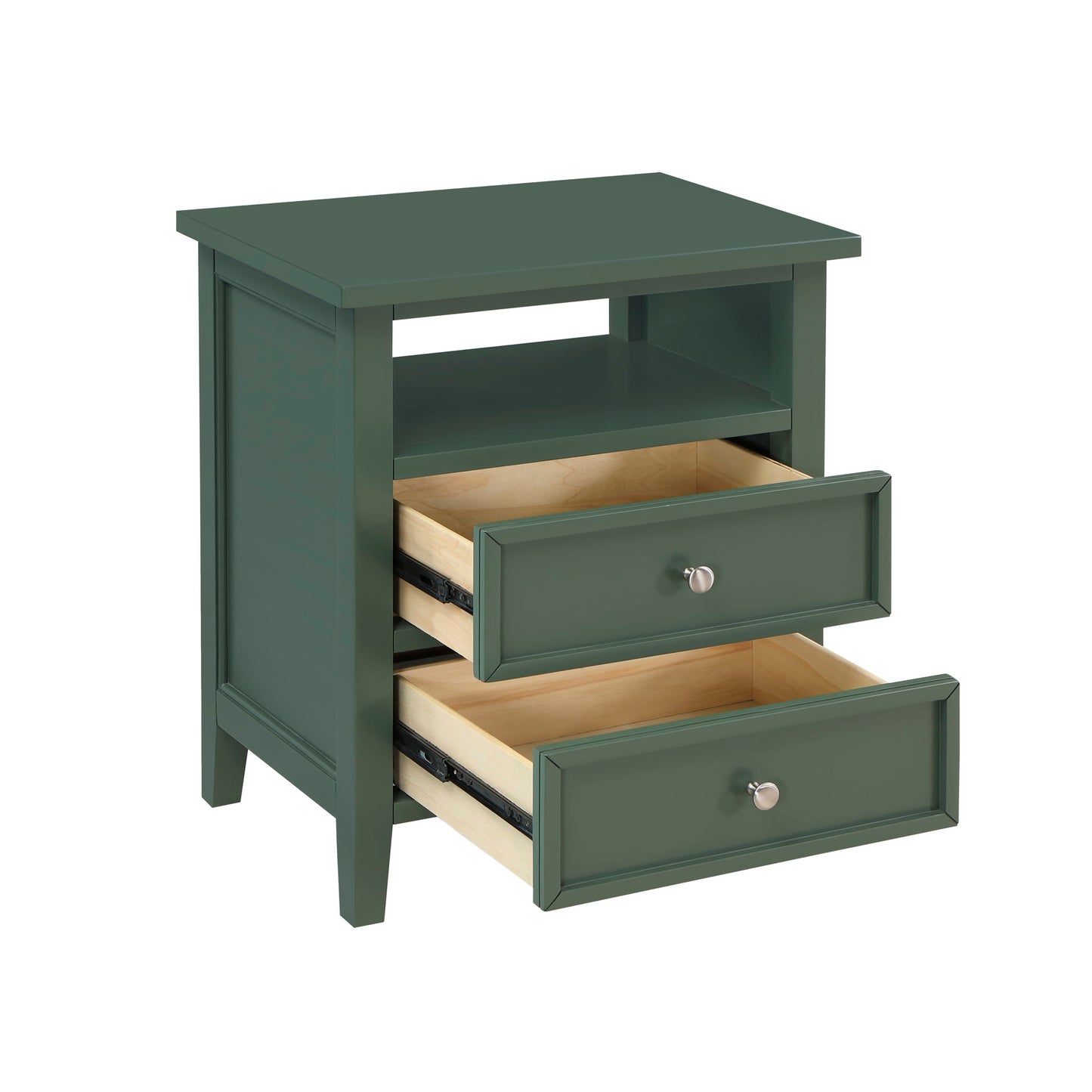 Weston - 2 Drawer Nightstand - The Sleep Loft - Online Mattress Showroom NYC