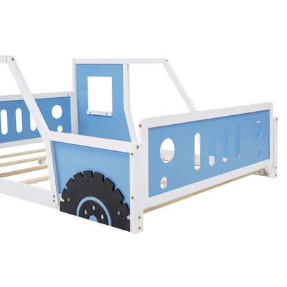 Classic Car Shaped Platform Bed With Wheels - The Sleep Loft - Online Mattress Showroom NYC