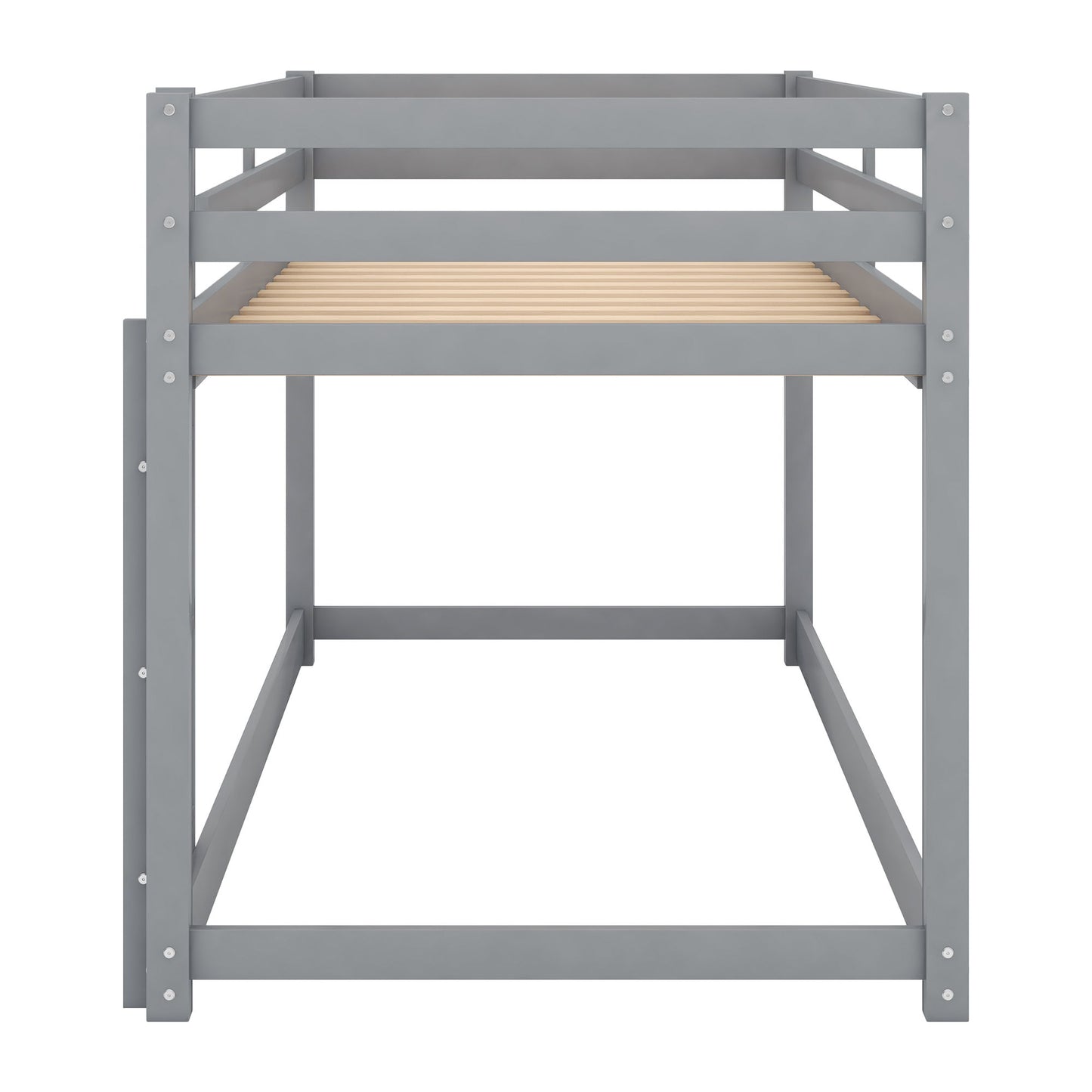 Floor Bunk Bed With Ladder - The Sleep Loft - Online Mattress Showroom NYC