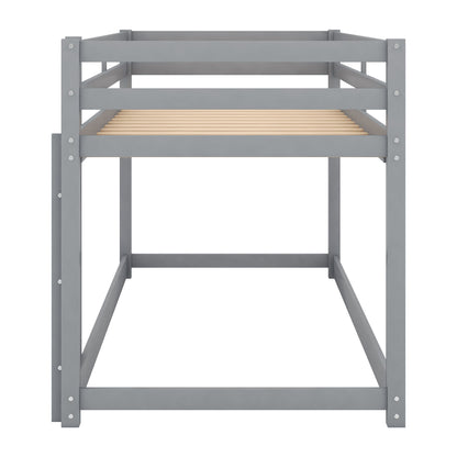 Floor Bunk Bed With Ladder - The Sleep Loft - Online Mattress Showroom NYC