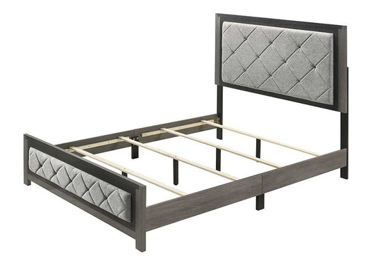 Jehoram - Queen Bed - Gray - The Sleep Loft - Online Mattress Showroom NYC