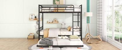 Steel Construction Bunk Bed - The Sleep Loft - Online Mattress Showroom NYC