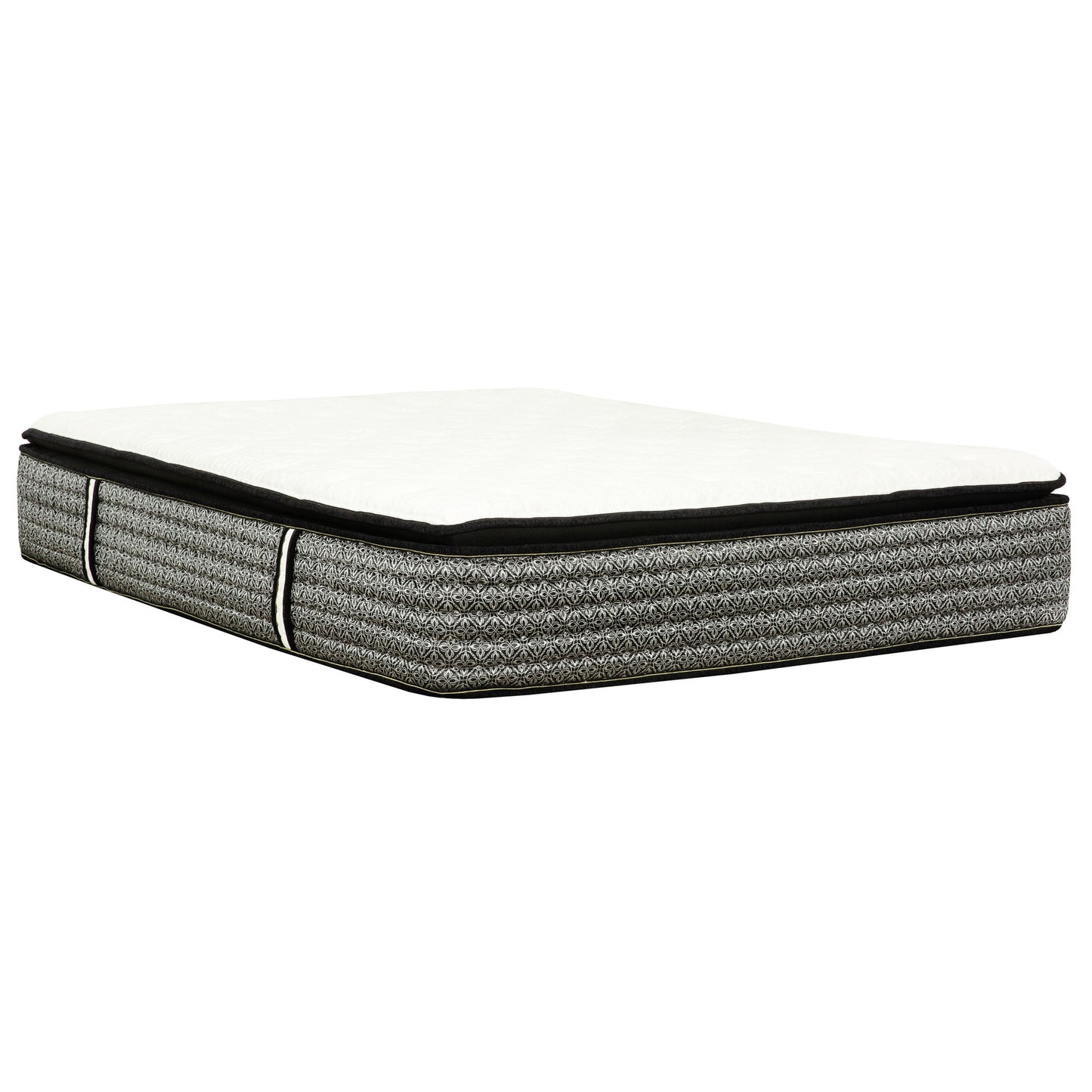 Premium 14" Queen Size Hybrid Mattress In A Box Plush Gel Memory Foam Top With Cooling Technology - Gray / White - The Sleep Loft - Online Mattress Showroom NYC