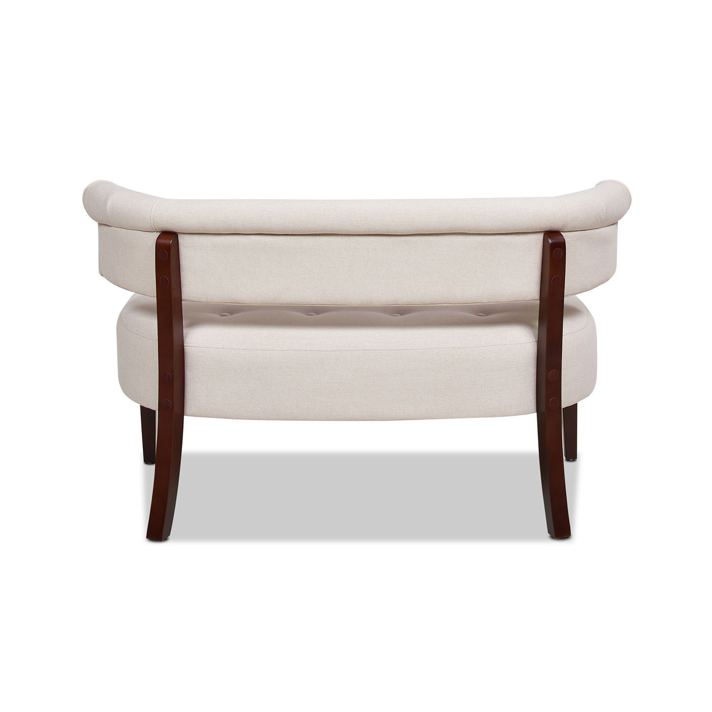 Jared - Versatile Roll Arm Tufted Bench Settee - The Sleep Loft - Online Mattress Showroom NYC