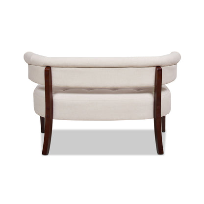 Jared - Versatile Roll Arm Tufted Bench Settee - The Sleep Loft - Online Mattress Showroom NYC