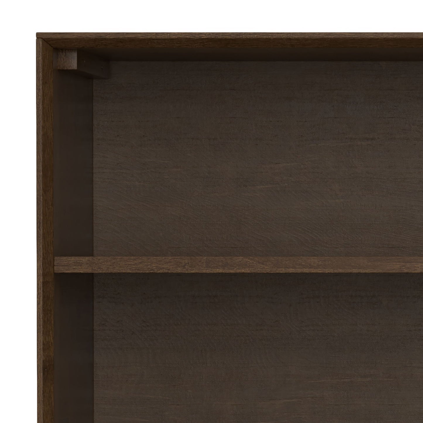 Banting - Low Wide Bookcase - Walnut Brown - The Sleep Loft - Online Mattress Showroom NYC