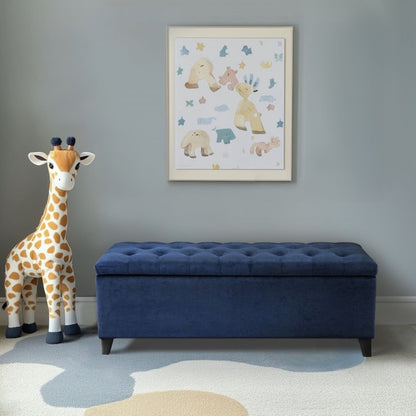 Shandra - Tufted Top Soft Close Storage Bench - The Sleep Loft - Online Mattress Showroom NYC