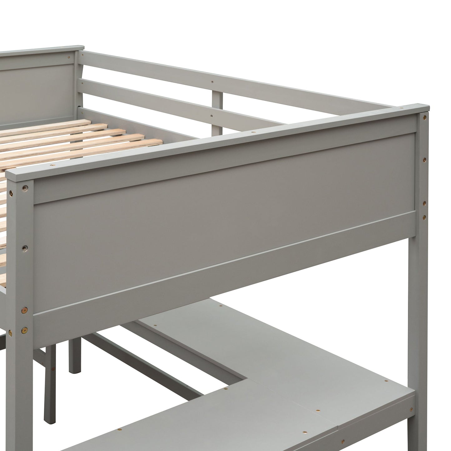 Loft Bed With Shelves With Desk - The Sleep Loft - Online Mattress Showroom NYC