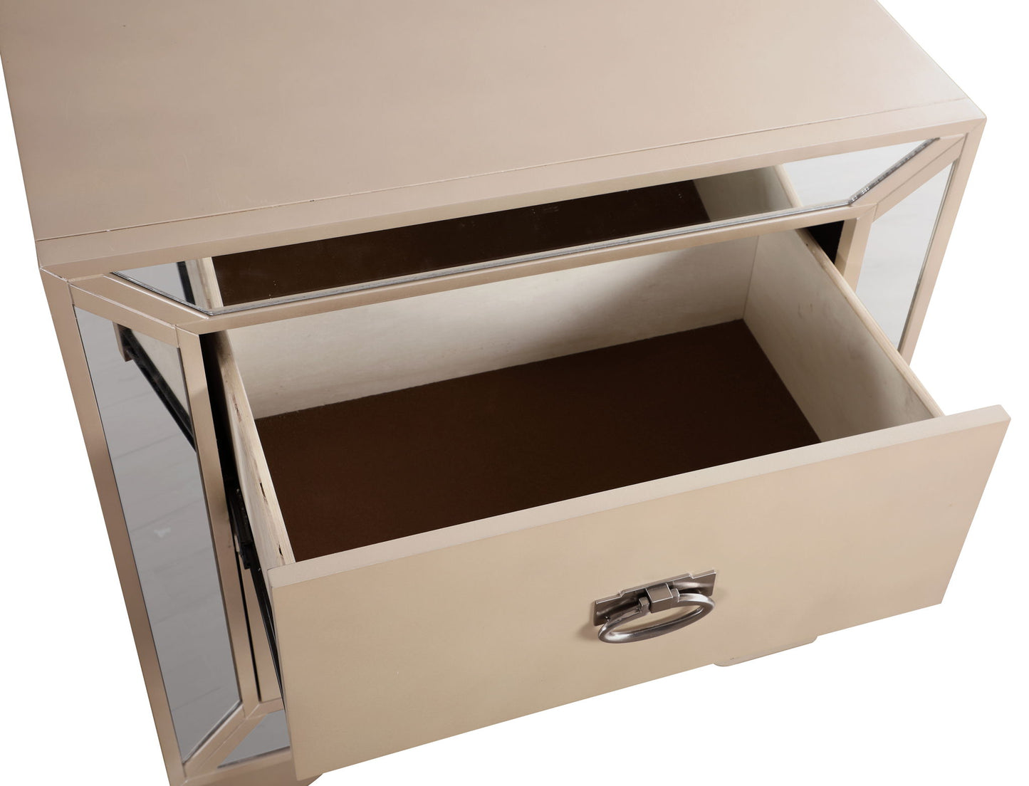 Contemporary Nightstand With Versatility - The Sleep Loft - Online Mattress Showroom NYC