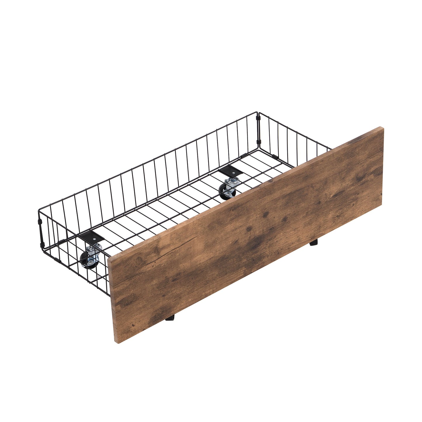 Twin Size Platform Bed With Headboard And Footboard, 2 Storage Drawers And Rotatable TV Stand - Black - The Sleep Loft - Online Mattress Showroom NYC