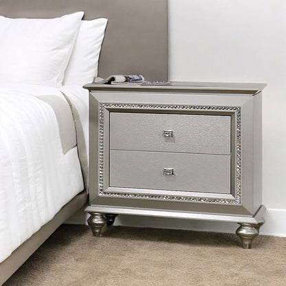 Kaitlyn - Nightstand, Elegant Design - The Sleep Loft - Online Mattress Showroom NYC