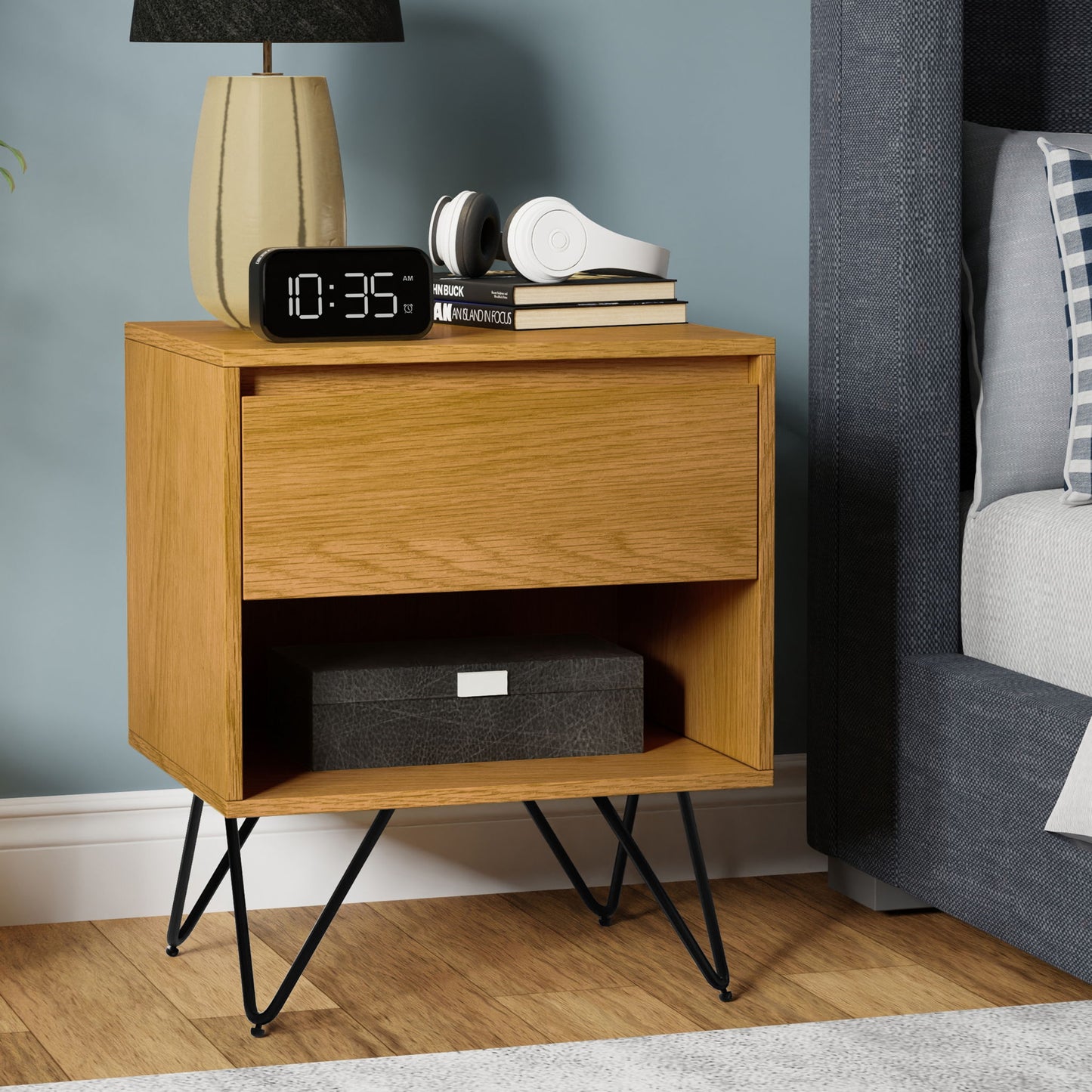 Hunter - Nightstand - The Sleep Loft - Online Mattress Showroom NYC