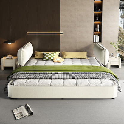 Cloud Bed Frame With Oversized Padded Movable Headboard - The Sleep Loft - Online Mattress Showroom NYC