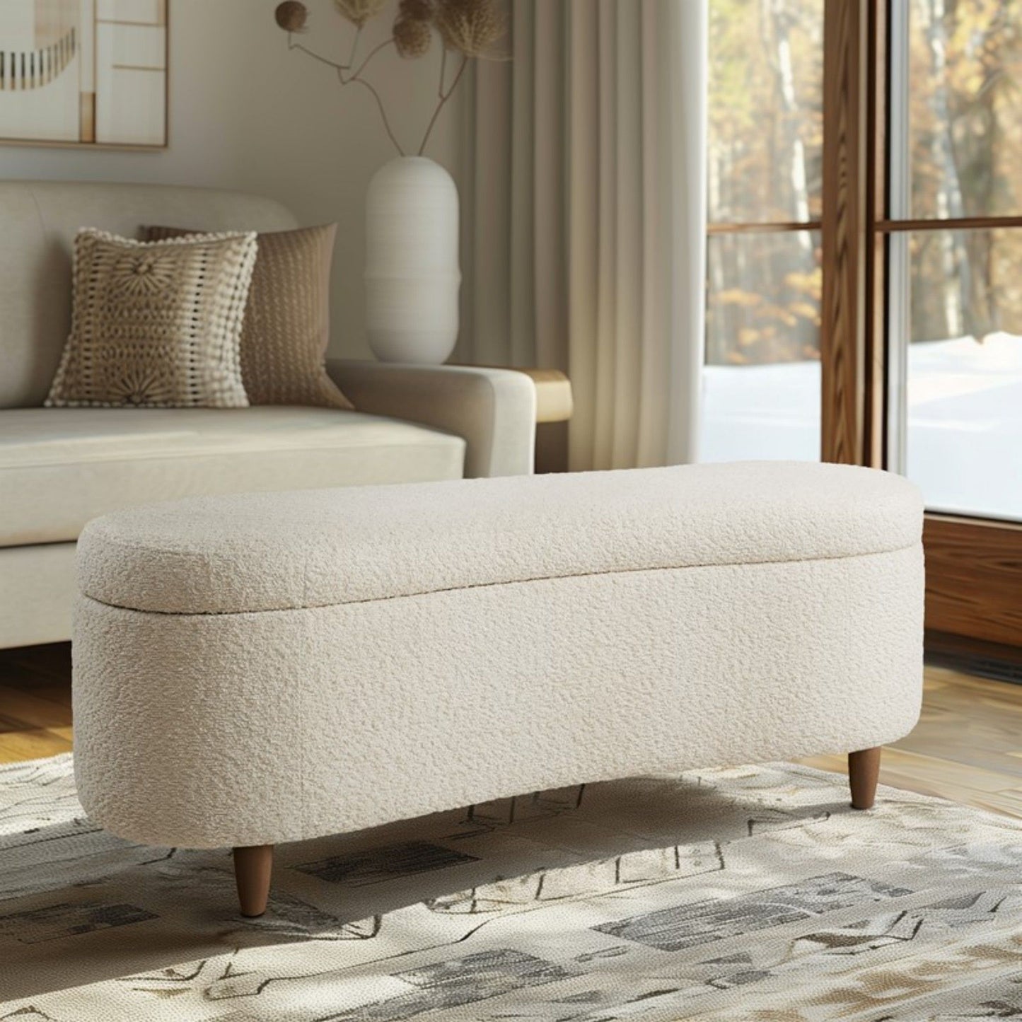 Flip Top Storage Bench - The Sleep Loft - Online Mattress Showroom NYC