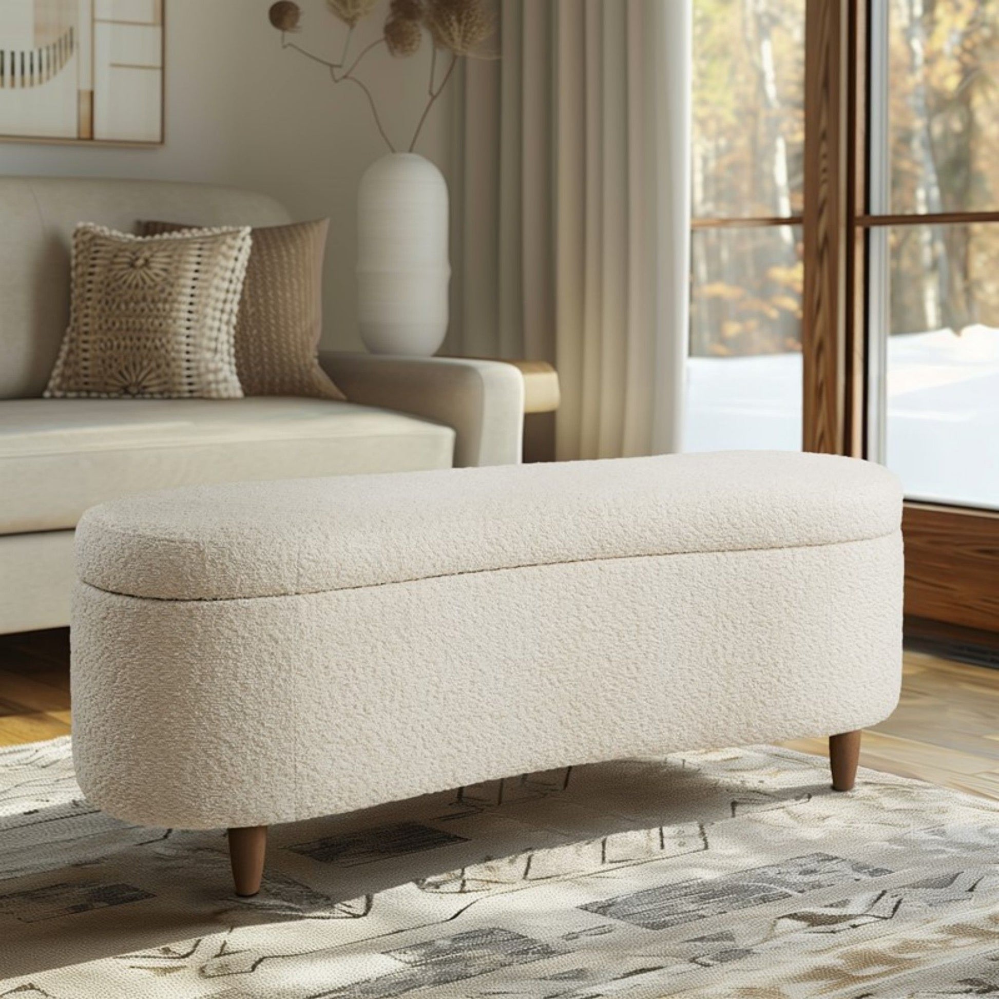 Flip Top Storage Bench - The Sleep Loft - Online Mattress Showroom NYC