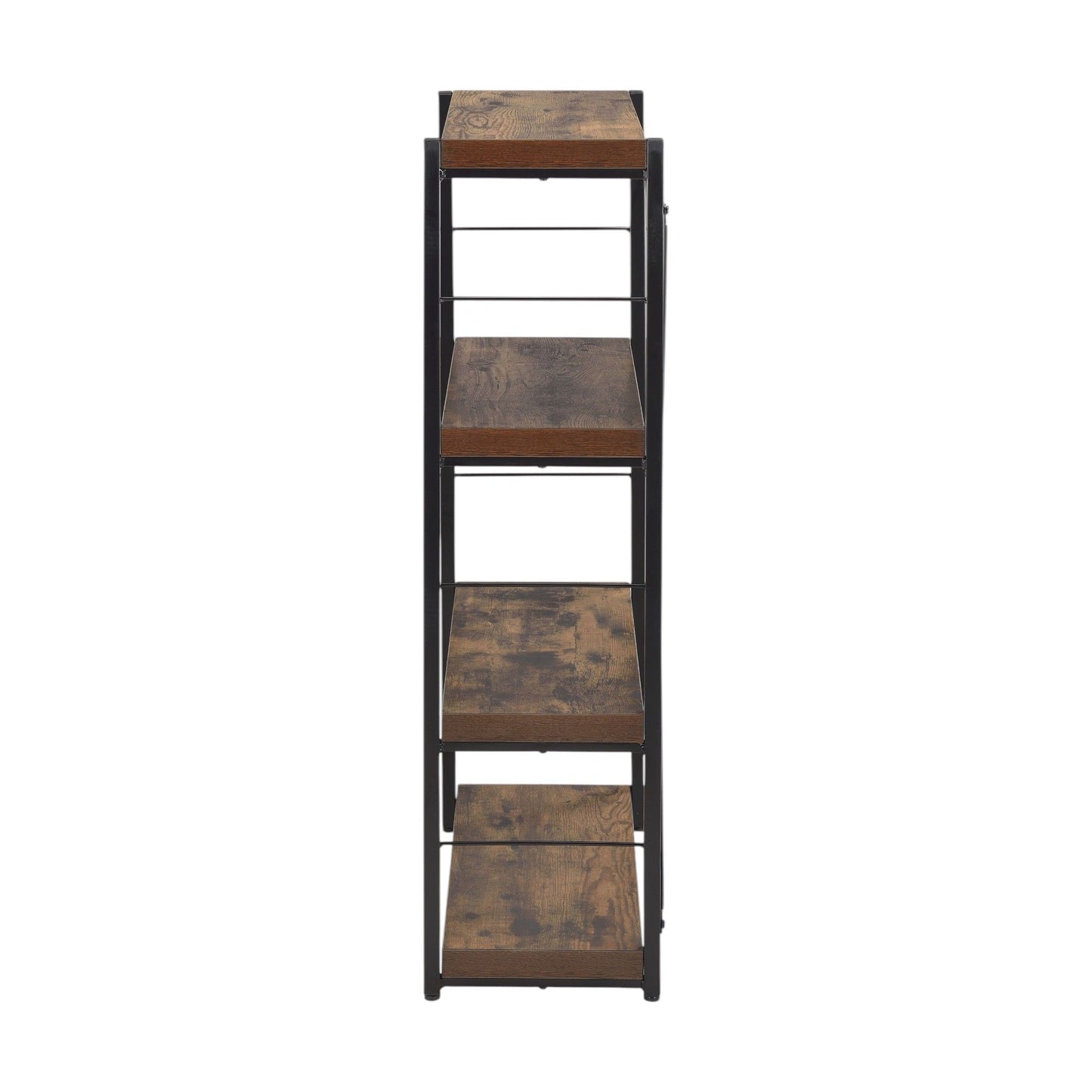 Bob - Bookshelf - Weathered Oak / Black - The Sleep Loft - Online Mattress Showroom NYC