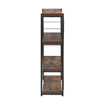 Bob - Bookshelf - Weathered Oak / Black - The Sleep Loft - Online Mattress Showroom NYC