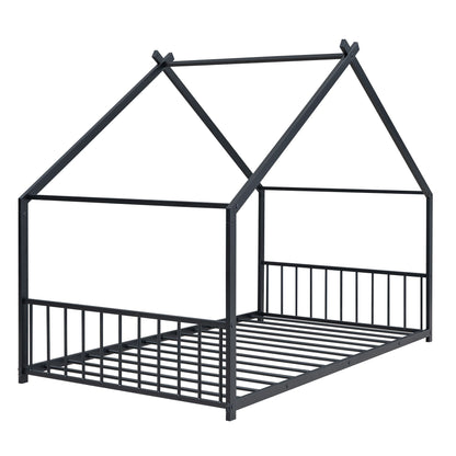 Metal House Bed - The Sleep Loft - Online Mattress Showroom NYC