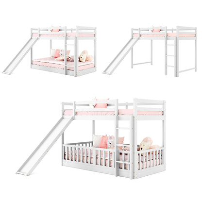 Functional Bunk Bed & Convertible Ladder And Slide - The Sleep Loft - Online Mattress Showroom NYC