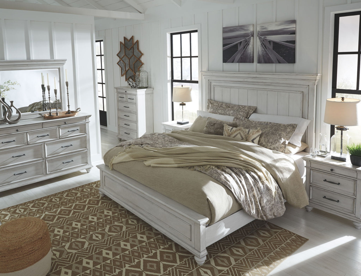 Kanwyn - Panel Bed - The Sleep Loft - Online Mattress Showroom NYC