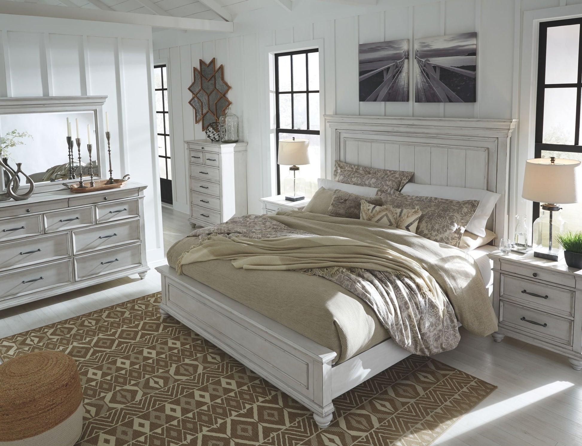 Kanwyn - Panel Bed - The Sleep Loft - Online Mattress Showroom NYC