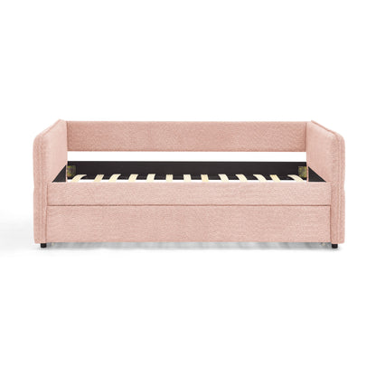 Upholstered Daybed With Pop Up Trundle - The Sleep Loft - Online Mattress Showroom NYC