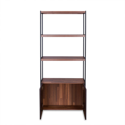 Sara - Bookshelf - Walnut - The Sleep Loft - Online Mattress Showroom NYC