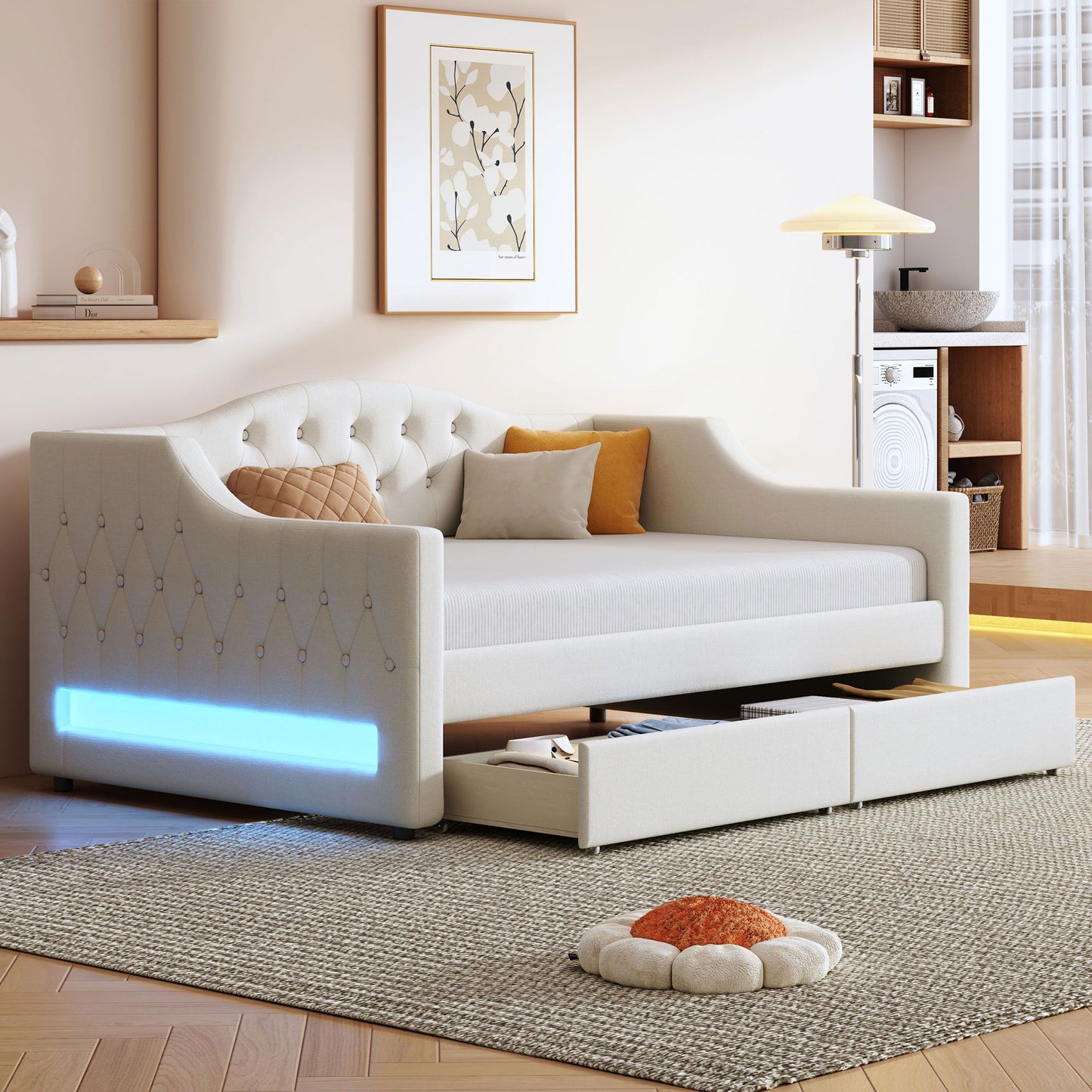 Daybed With LED Belt - The Sleep Loft - Online Mattress Showroom NYC